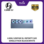 Load image into Gallery viewer, LIANLI UNIFAN SL-INFINITY 140 SINGLE PACK BLACK/WHITE