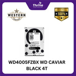 Load image into Gallery viewer, WD4005FZBX WD CAVIAR BLACK 4T