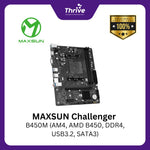 Load image into Gallery viewer, MAXSUN Challenger B450M (AM4, AMD B450, DDR4, USB3.2, SATA3)