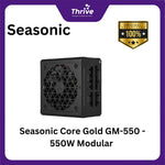 Load image into Gallery viewer, Seasonic Core Gold GM-550 - 550W Modular - 80+ Gold Certified - 7 Years Warranty Replacement