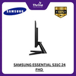 Load image into Gallery viewer, SAMSUNG ESSENTIAL S31C 24 FHD 16:9 FLAT IPS 72% NTSC 75HZ 1Y PART + 3Y SERVICE