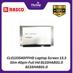 Load image into Gallery viewer, CLE133S40PFHD Laptop Screen 13.3 Slim 40pin Full Hd B133HAB01.0 B133HAB01.0