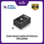 Load image into Gallery viewer, Super Flower Leadex VII Platinum PRO 1000W - SF-1000F14XP(BK) ATX 3.0/ATX 3.1 Compatible - 80 PLUS Cybenetics Platinum Certified - Fully Modular - PCIe 5.0 Ready - 10 Years