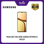 Load image into Gallery viewer, REALME C61 8GB 128GB SPARKLE GOLD