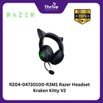 Load image into Gallery viewer, RZ04-04730100-R3M1 Razer Headset Kraken Kitty V2 - with RGB Kitty Ears - Black