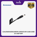Load image into Gallery viewer, CLALEN20V325AUSBORI LENOVO 20V 3.25A (USB) Ori USB PORT