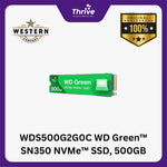 Load image into Gallery viewer, WDS500G2G0C WD Green™ SN350 NVMe™ SSD, 500GB