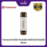 Load image into Gallery viewer, Transcend SSD Portable ESD310S 512Gb Silver