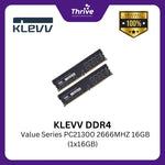 Load image into Gallery viewer, KLEVV DDR4 Value Series PC21300 2666MHZ 16GB (1x16GB)