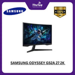 Load image into Gallery viewer, SAMSUNG ODYSSEY G52A 27 2K 16:9 FLAT IPS 99% SRGB 165HZ ERGO STAND 3Y