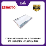 Load image into Gallery viewer, CLE161S30PFHDNS 16.1 30 PIN FHD IPS NO SCREW NV161FHM-N41