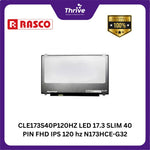 Load image into Gallery viewer, CLE173S40P120HZ LED 17.3 SLIM 40 PIN FHD IPS 120 hz N173HCE-G32