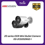 Load image into Gallery viewer, 20 series EXIR Mini Bullet Camera DS-2CD2026G2-I