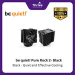 Load image into Gallery viewer, be quiet! Pure Rock 2 - Black - Quiet and Effective Cooling
