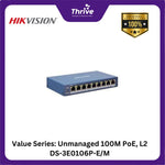Load image into Gallery viewer, Value Series: Unmanaged 100M PoE, L2 DS-3E0106P-E/M