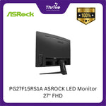 Load image into Gallery viewer, PG27F15RS1A ASROCK LED Monitor 27" FHD