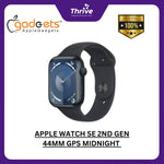 Load image into Gallery viewer, APPLE WATCH SE 2ND GEN 44MM GPS MIDNIGHT ALUMINIUM CASE WITH MIDNIGHT SPORT BAND M/L