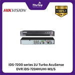 Load image into Gallery viewer, QNAP iDS-7200 series 1U Turbo AcuSense DVR iDS-7204HUHI-M1/S (Turbo HD X) 2nd Gen AcuSense