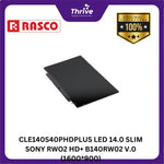 Load image into Gallery viewer, CLE140S40PHDPLUS LED 14.0 SLIM SONY RWO2 HD+ B140RW02 V.0 (1600*900)