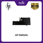 Load image into Gallery viewer, HP OM03XL High-Capacity Battery – 11.55V, Original Laptop Replacement