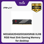 Load image into Gallery viewer, MD16GK2D4320016XSRGB XLR8 RGB Heat Sink Gaming Memory for desktop