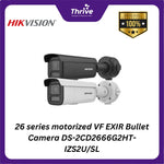Load image into Gallery viewer, 26 series motorized VF EXIR Bullet Camera DS-2CD2666G2HT-IZS2U/SL