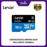 Load image into Gallery viewer, LMS0633032G-BNNNG 633X MicroSDHC 100Mb/s