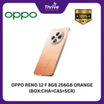 Load image into Gallery viewer, OPPO RENO 12 F 8GB 256GB ORANGE (BOX:CHA+CAS+SCR)
