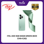 Load image into Gallery viewer, ITEL A50 4GB 64GB GREEN (BOX CHA+CAS)
