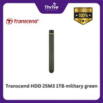 Load image into Gallery viewer, Transcend HDD 25M3 1TB military green