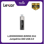 Load image into Gallery viewer, LJDS060064G-B3NNG 3in1 Jumpdrive S60 USB 2.0