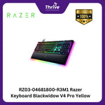 Load image into Gallery viewer, RZ03-04681800-R3M1 Razer Keyboard Blackwidow V4 Pro Yellow