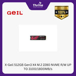 Load image into Gallery viewer, X-Geil 1TB Gen3 X4 M.2 2280 NVME R/W UP TO 3100/2000MB/s