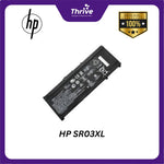 Load image into Gallery viewer, HP SR03XL Genuine Battery – 11.55V, High-Capacity Laptop Battery