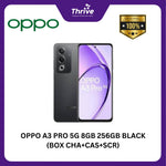Load image into Gallery viewer, OPPO A3 PRO 5G 8GB 256GB BLACK (BOX CHA+CAS+SCR)