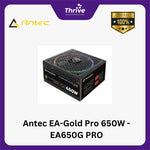 Load image into Gallery viewer, Antec EA-Gold Pro 650W - EA650G PRO - 80+ Gold - Japanese Capacitor ! (PSU Made by Seasonic) - Modular - 7 Years Warranty Replacement