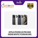 Load image into Gallery viewer, APPLE IPHONE 15 PRO MAX 256GB WHITE TITANIUM GRS RSMI INDONESIA DIGIMAP