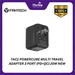 Load image into Gallery viewer, TAC1 POWERCUBE MULTI TRAVEL ADAPTER 3 PORT (PD+QC) 20W NEW