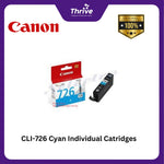Load image into Gallery viewer, CLI-726 Cyan Individual Catridges