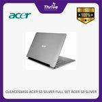 Load image into Gallery viewer, CLEACES3ASS ACER S3 SILVER FULL SET ACER S3 SLIVER