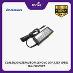 Load image into Gallery viewer, CLALEN20V325AUSBORI LENOVO 20V 3.25A (USB) Ori USB PORT