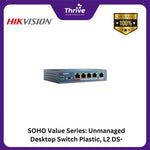 Load image into Gallery viewer, SOHO Value Series: Unmanaged Desktop Switch Plastic, L2 DS-3E0105D-O
