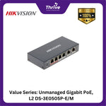 Load image into Gallery viewer, Value Series: Unmanaged Gigabit PoE, L2 DS-3E0505P-E/M