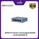 Load image into Gallery viewer, SOHO Pro Series: Unmanaged 1000M, L2 DS-3E0516P-O