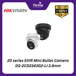 Load image into Gallery viewer, 20 series EXIR Mini Bullet Camera DS-2CD2343G2-LI 2.8mm