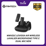 Load image into Gallery viewer, WMV21C LEVIOSA AIR WIRELESS LAVALIER MICROPHONE TYPE C DUAL MIC NEW