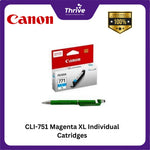 Load image into Gallery viewer, CLI-751 Magenta XL Individual Catridges
