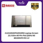 Load image into Gallery viewer, CLE133S40P120HZNS Laptop Screen 13.3 Slim 40 Pin Fhd 120Hz NS M133NVF3 R3 1.3