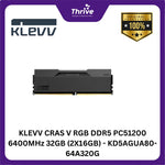 Load image into Gallery viewer, KLEVV CRAS V RGB DDR5 PC51200 6400MHz 48GB (2X24GB) - KD5KGUD80-64A320G