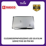 Load image into Gallery viewer, CLE156S30PNFHD120HZ LED 15.6 SLIM 120HZ FHD 30 PIN NO SCREW NV156FHM-NY1 V8.0